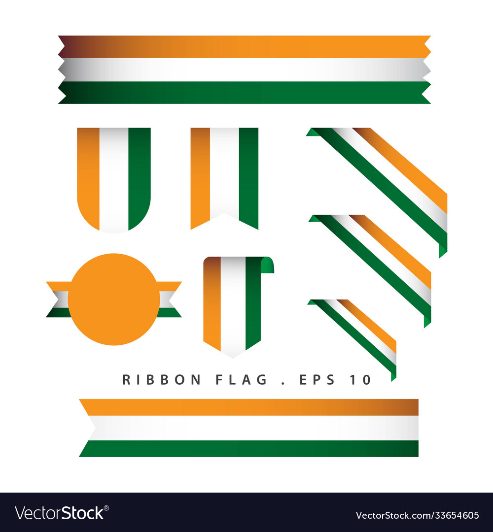 Indien Band Flag Vorlage Design