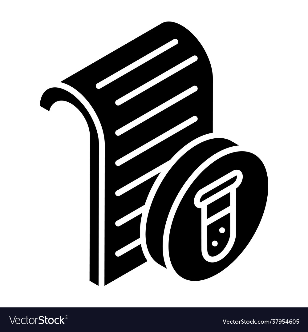 Lab report Royalty Free Vector Image VectorStock