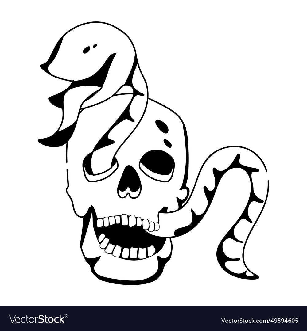 Laughing skull Royalty Free Vector Image - VectorStock
