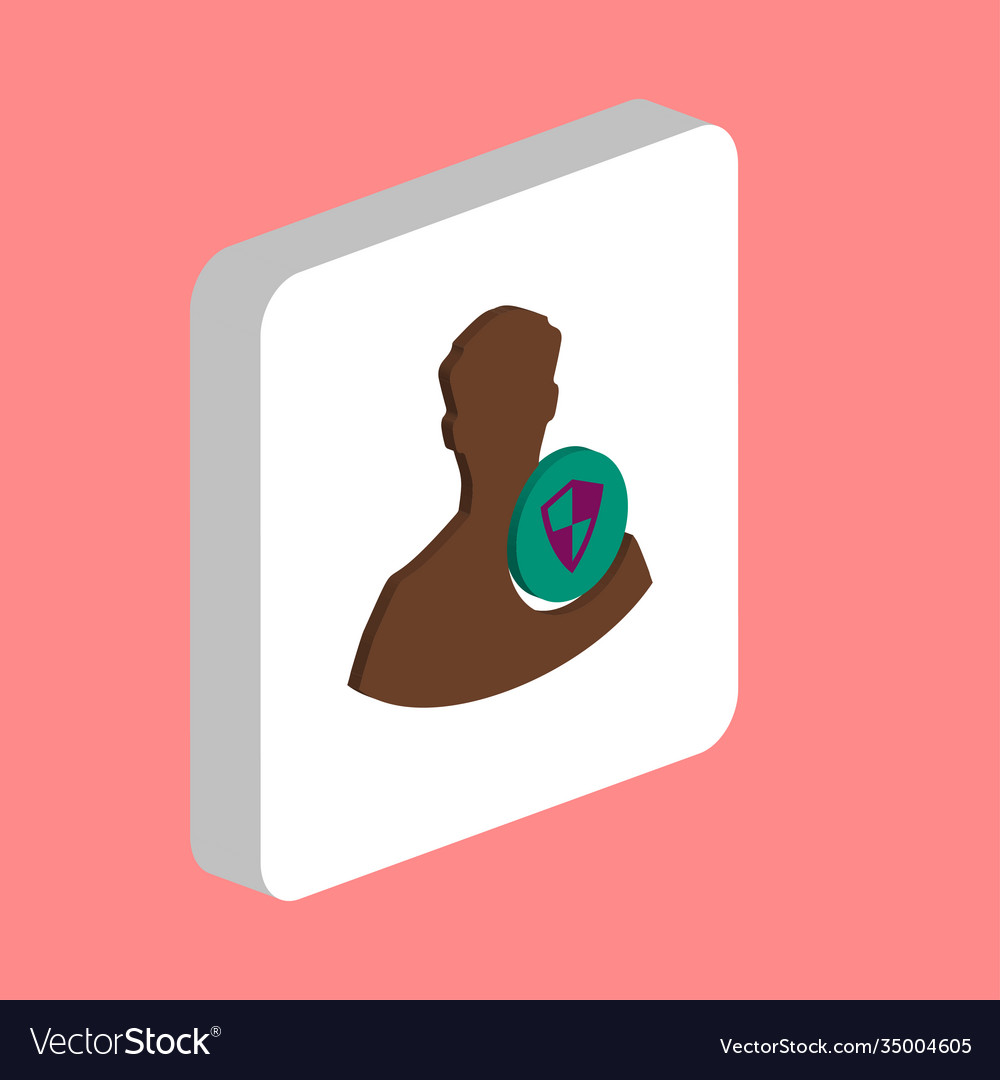 Security user simple icon symbol design template vector image Security user simple icon symbol design template