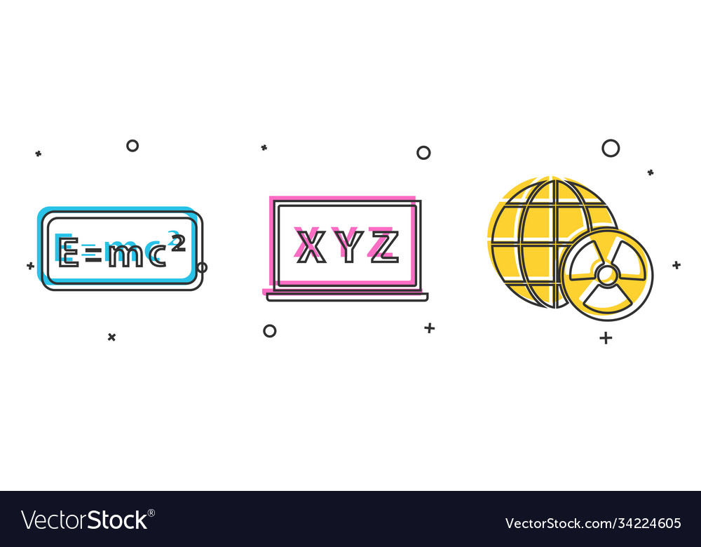 Set equation solution xyz coordinate system vector image Set equation solution xyz coordinate system