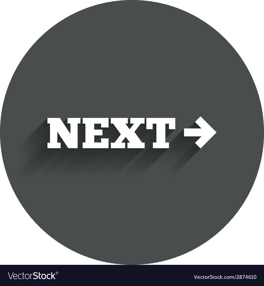 Arrow sign icon next button navigation symbol