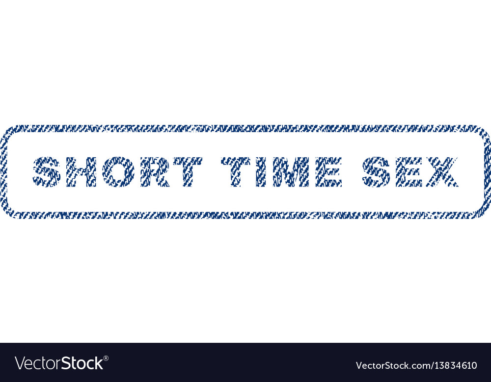 Short time sex textile stamp