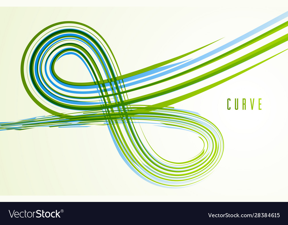 3d abstract dynamic lines in motion background