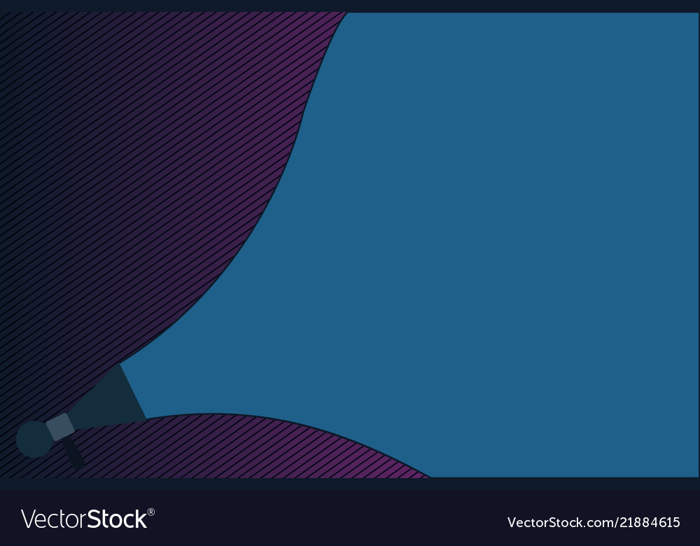 Flat design empty esp template vector image Flat design empty esp template