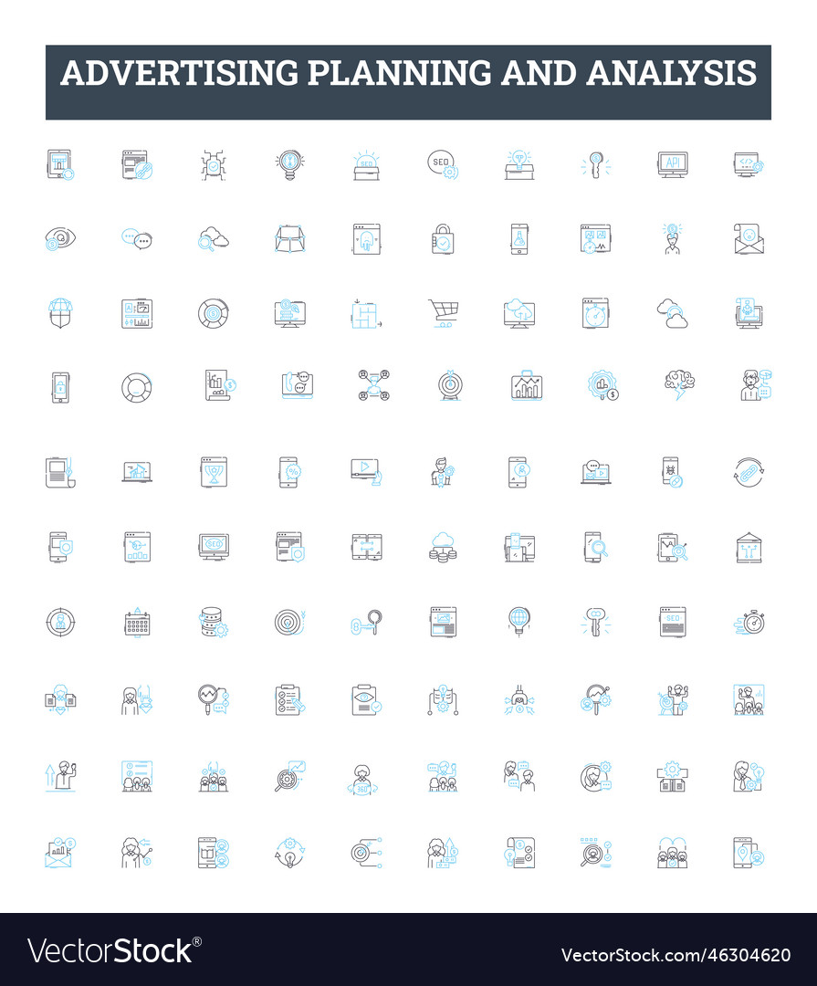 Advertising planning and analysis line