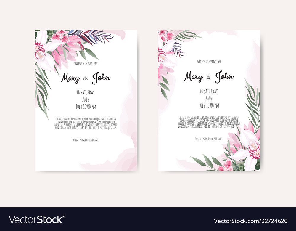 Floral design card greeting postcard