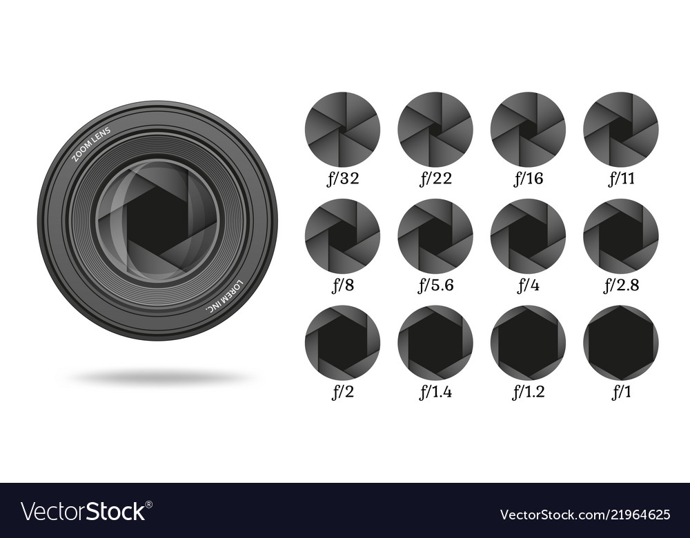 Aperture Icon Set - F-Stops