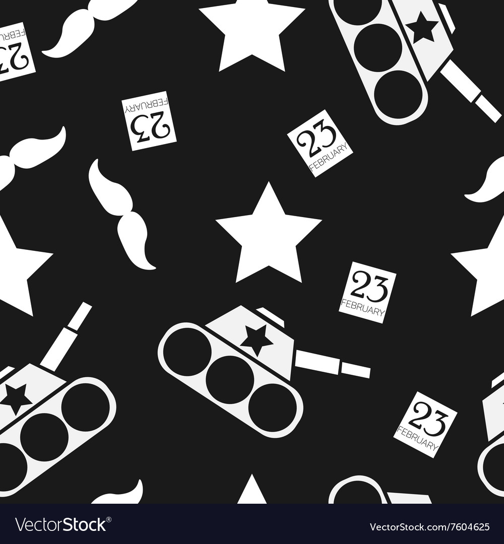 23 февраля паттерн