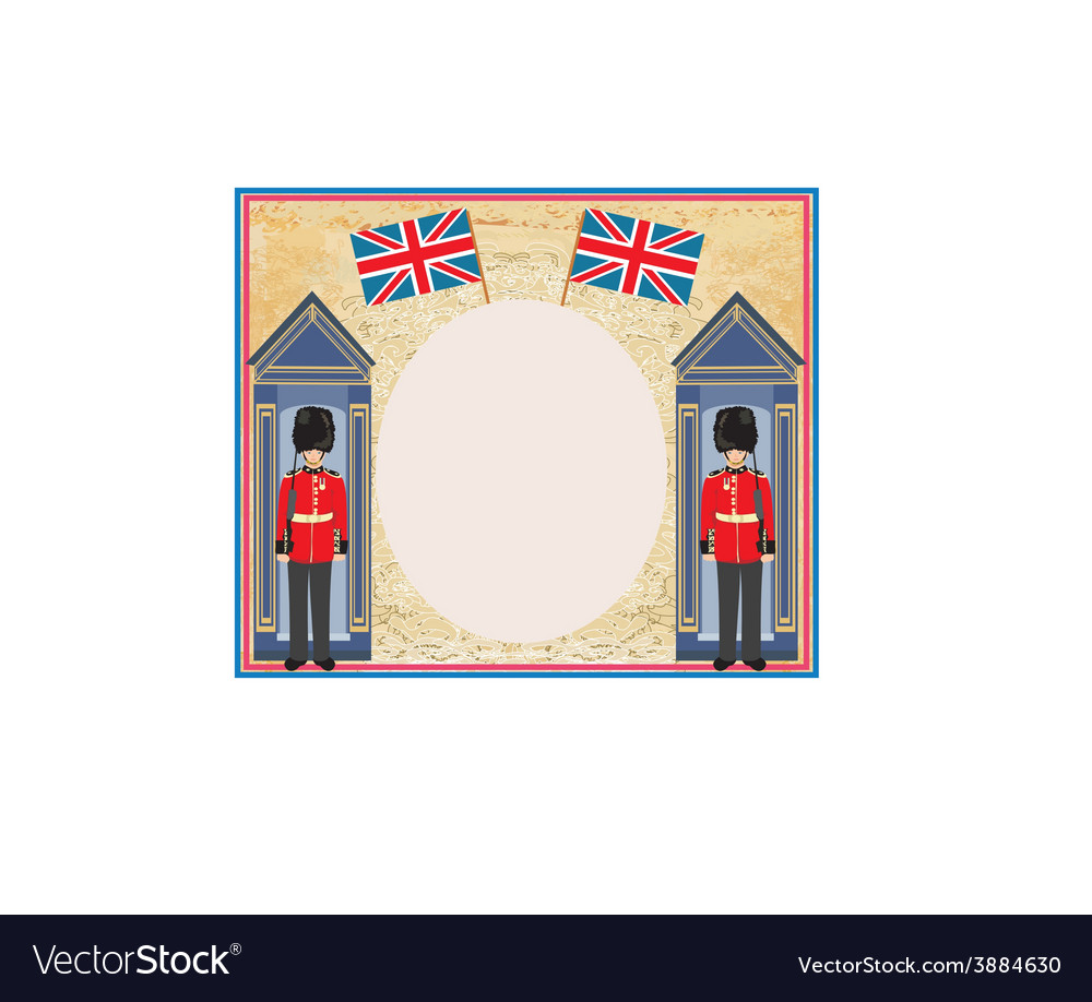 Abstract background with flag england