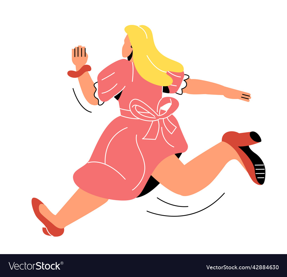 Business people late Royalty Free Vector Image