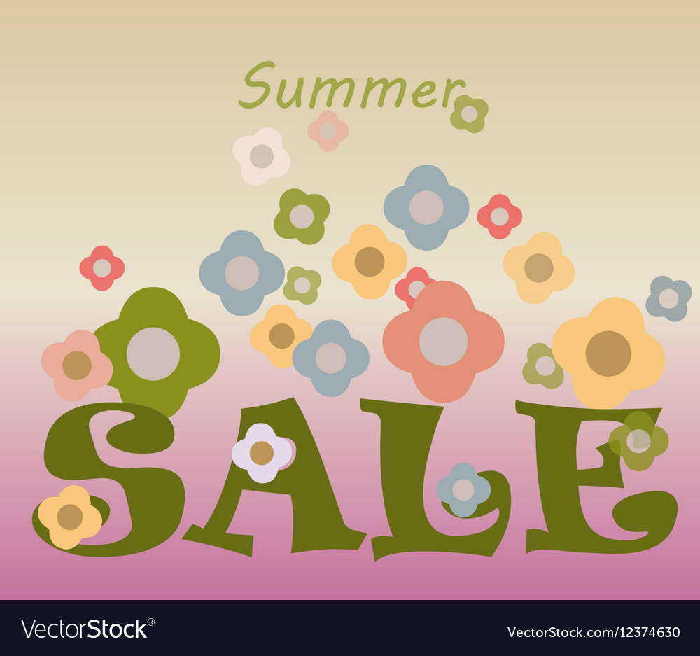 Summer sale commercial banner