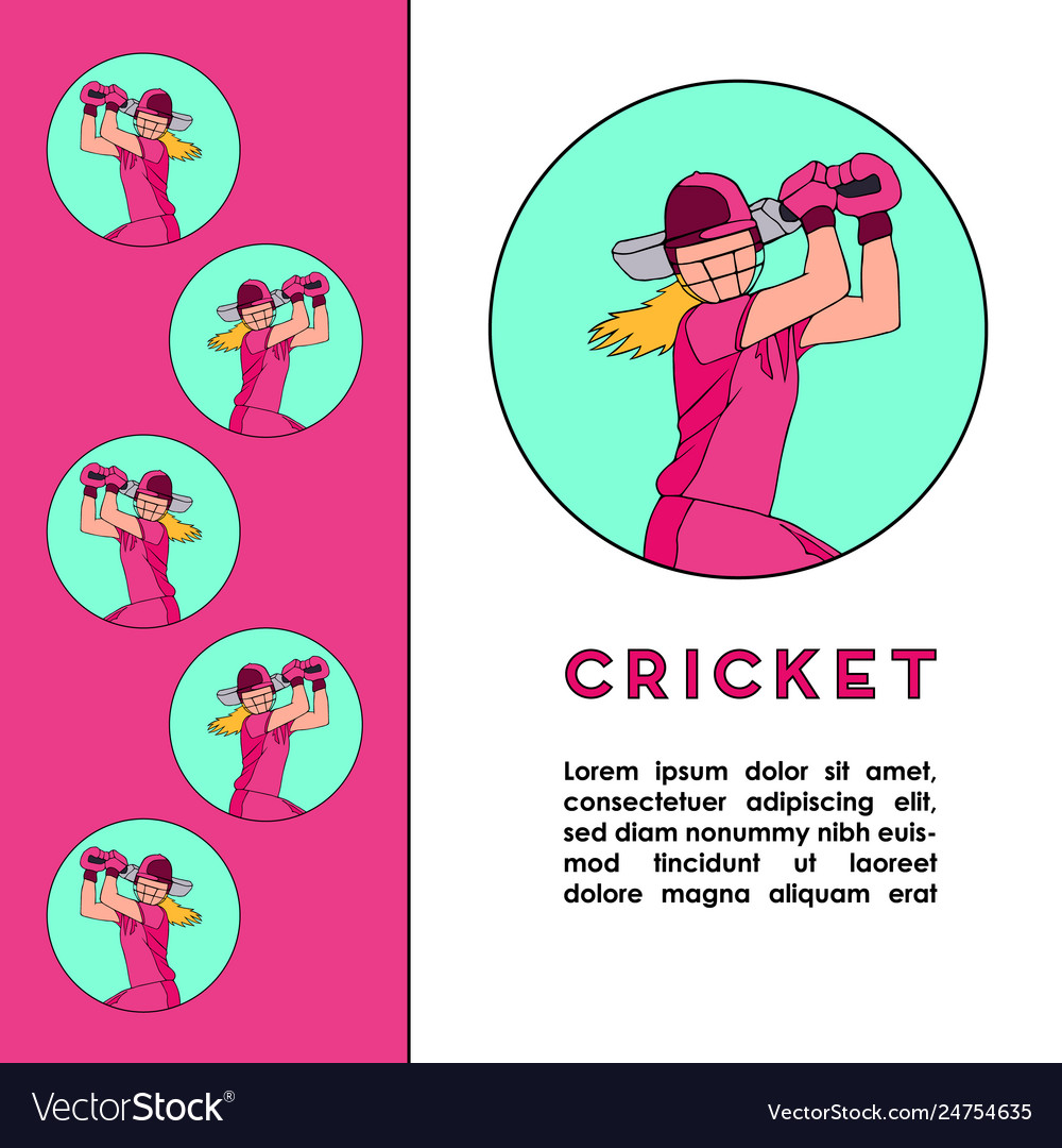 Cricket Frauen flach