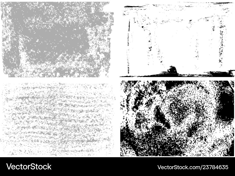 Grunge textures set abstract background Royalty Free Vector
