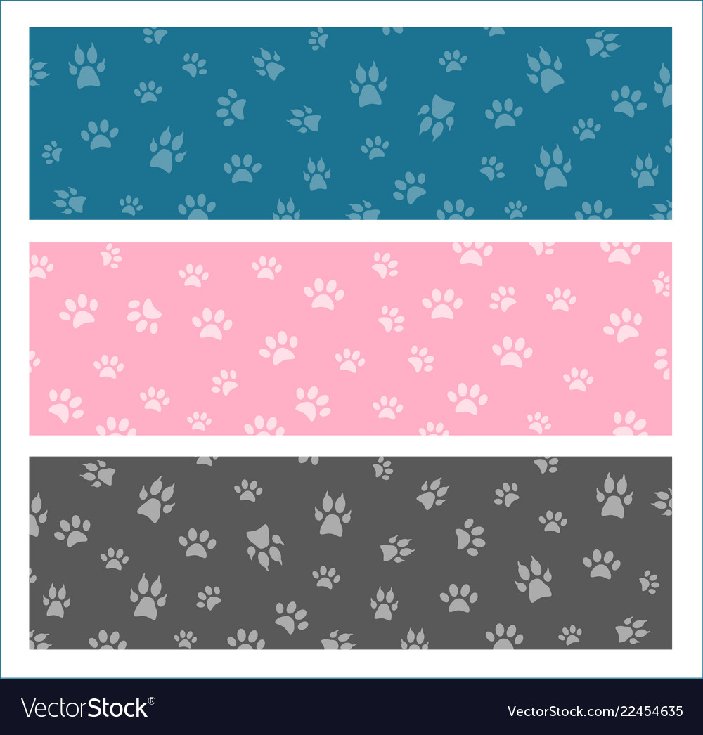 Set seamless pattern and background vector image Set seamless pattern and background