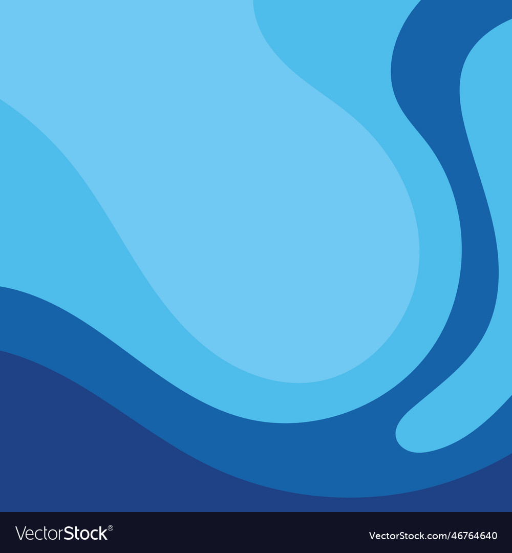 Blue wave baground wallpaper