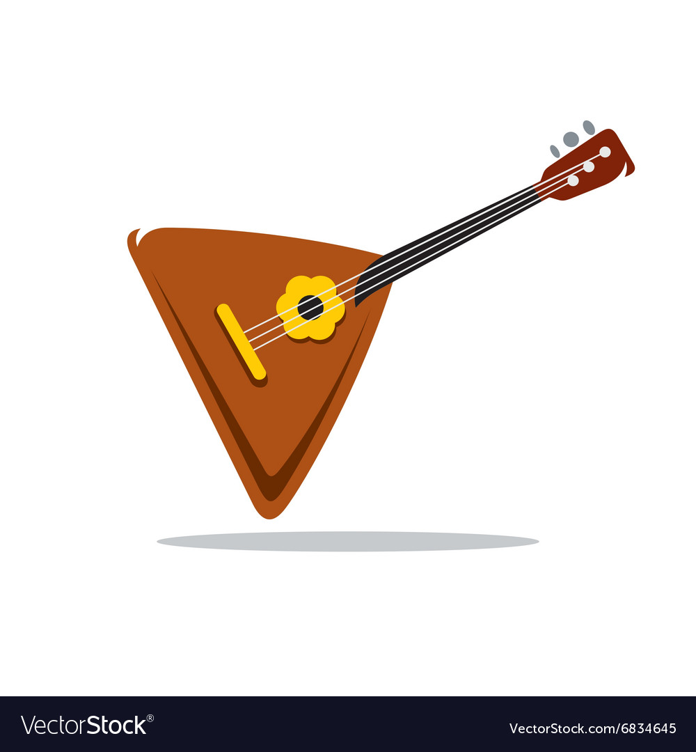 Balalaika cartoon Royalty Free Vector Image - VectorStock