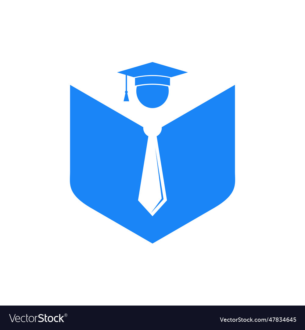 Education logo design inspiration Royalty Free Vector Image