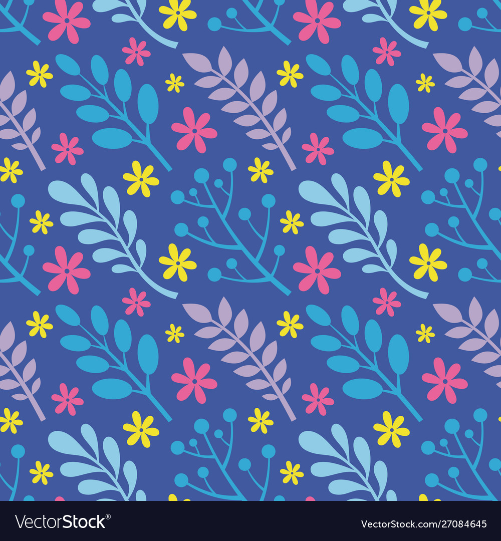 Leaves flowers berries plants - creative vector image Leaves flowers berries plants - creative