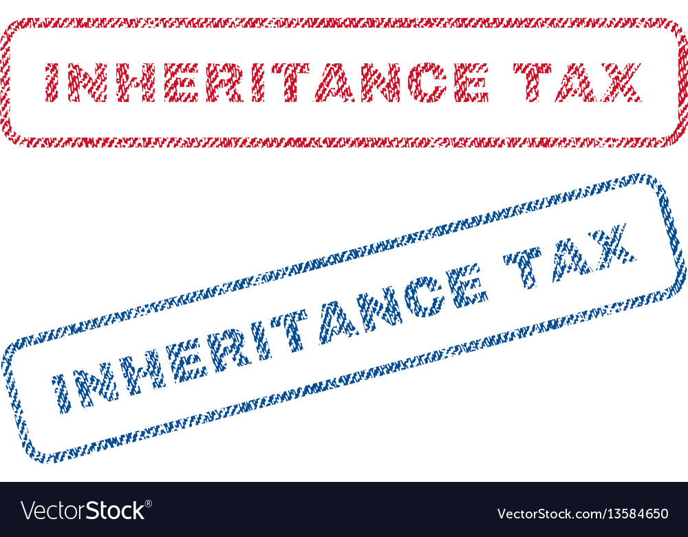 Inheritance tax textile stamps