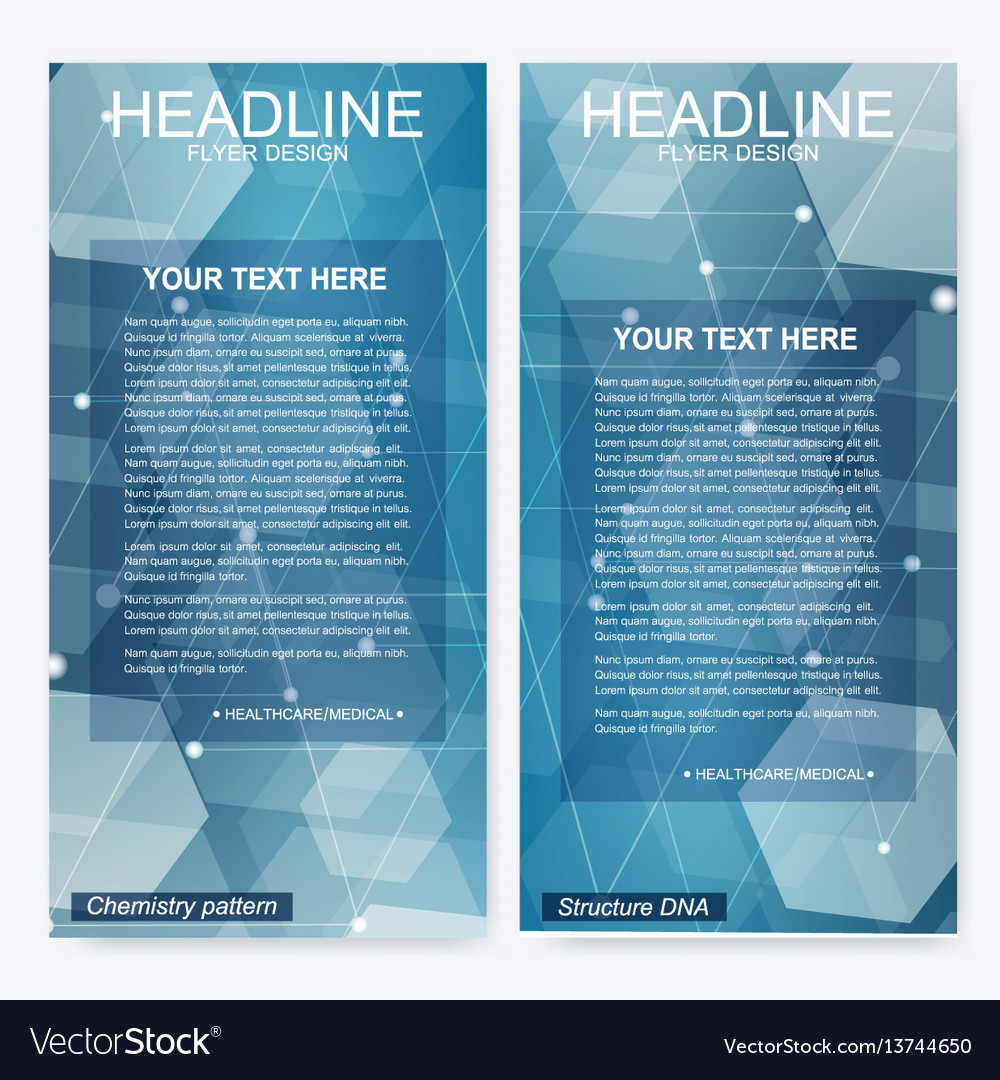 Leaflet flyer layout magazine cover corporate