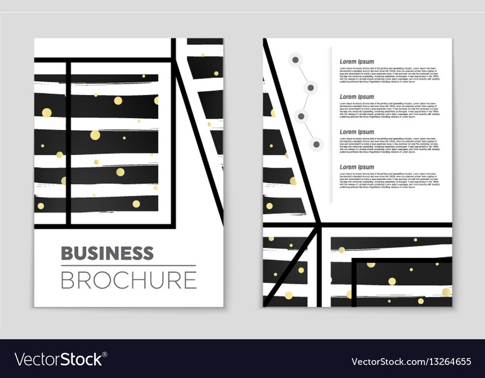 Abstraktes Layout Hintergrundset für Kunst