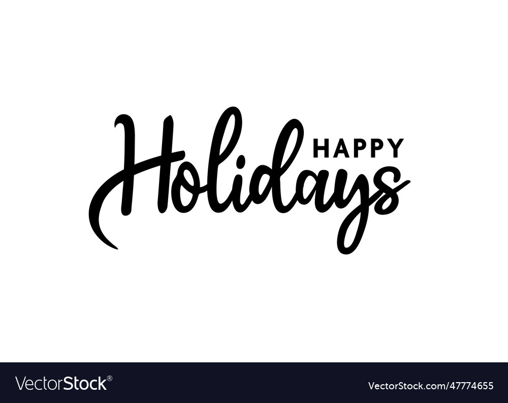 Happy holidays design greeting cards Royalty Free Vector