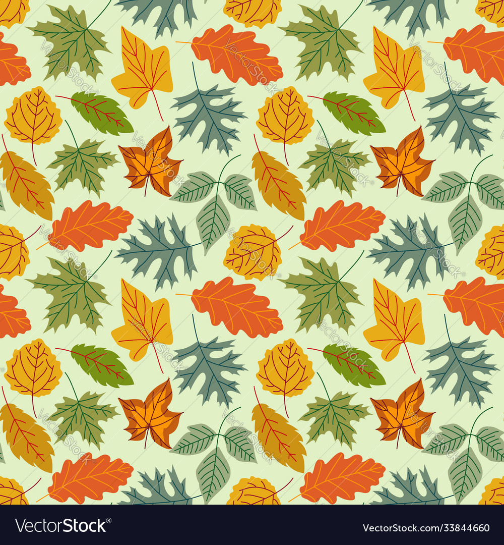 Beautiful seamless doodle pattern with vintage Vector Image