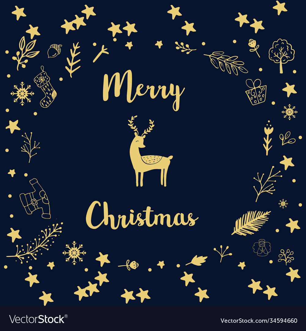 Christmas greeting card templates