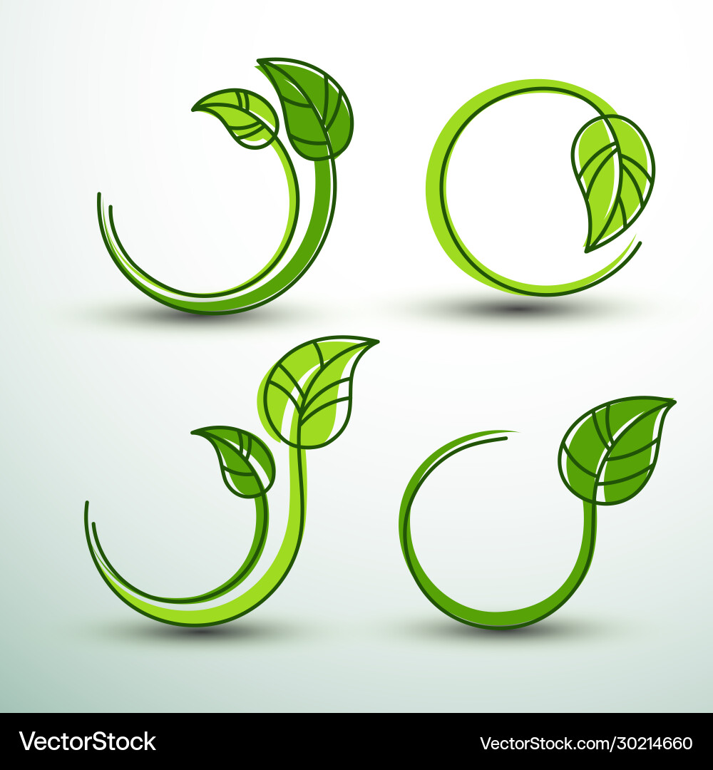Eco label Royalty Free Vector Image - VectorStock