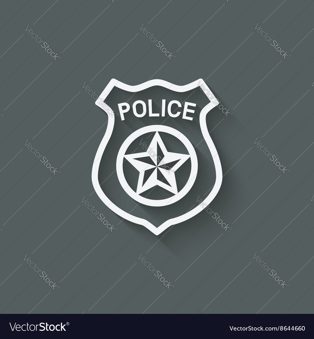 Police badge symbol