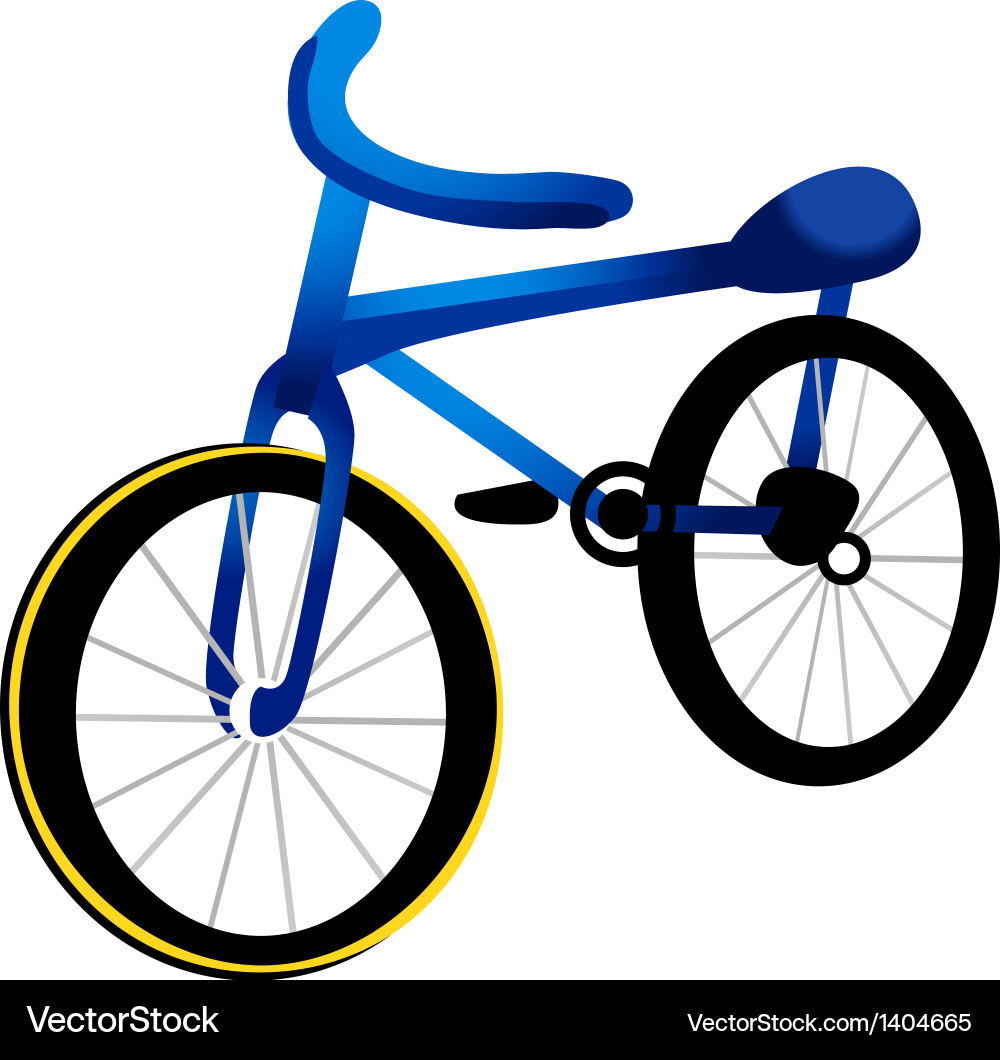 Icon bicycle Royalty Free Vector Image - VectorStock