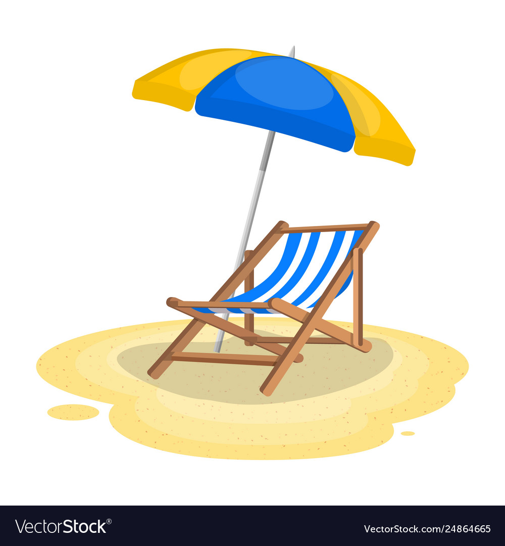 Sun lounger and discount umbrella