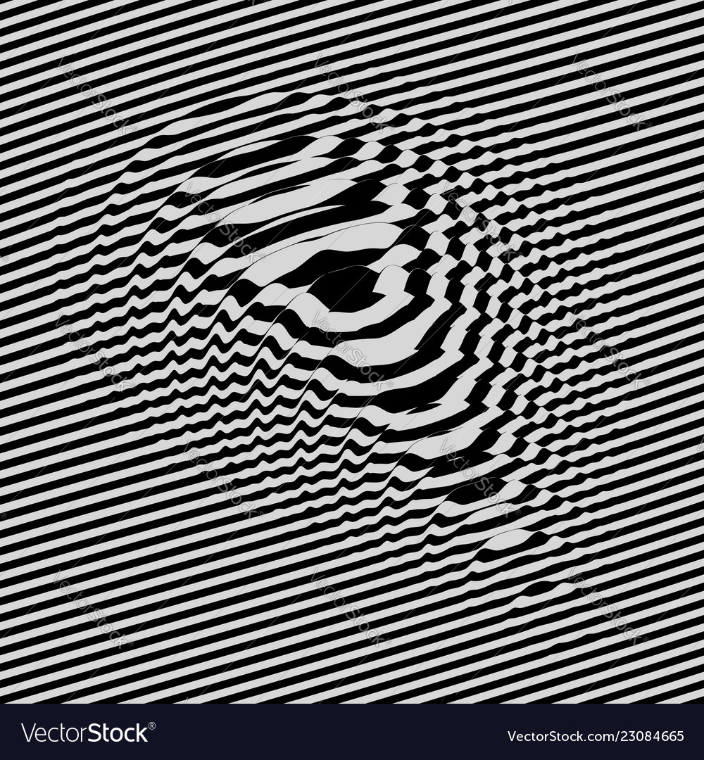 Waveform background dynamic visual effect surface