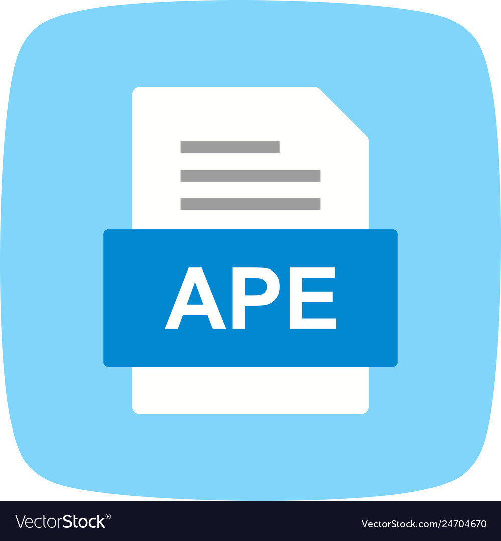 Ape Datei Dokument-Symbol
