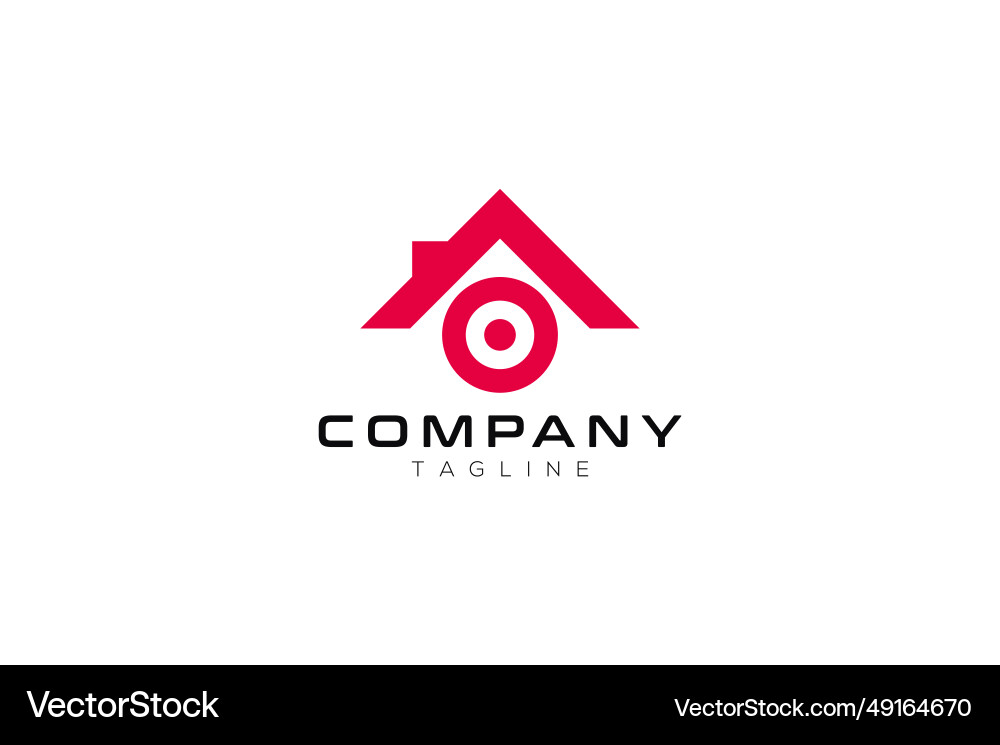 Home template logo design Royalty Free Vector Image
