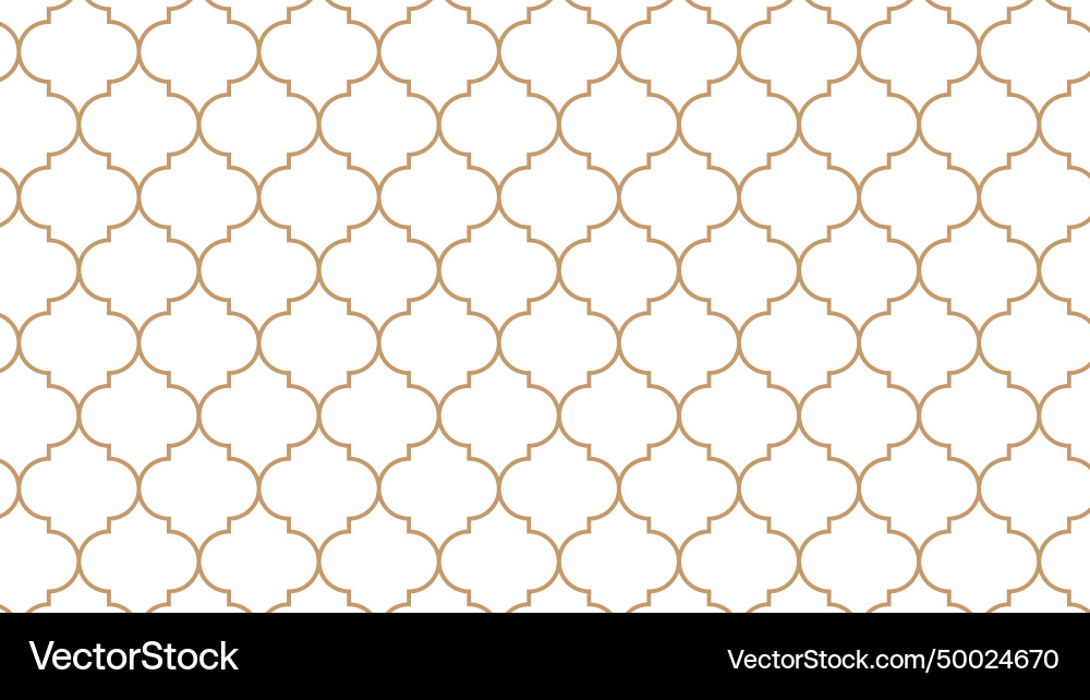 Moroccan seamless pattern Royalty Free Vector Image