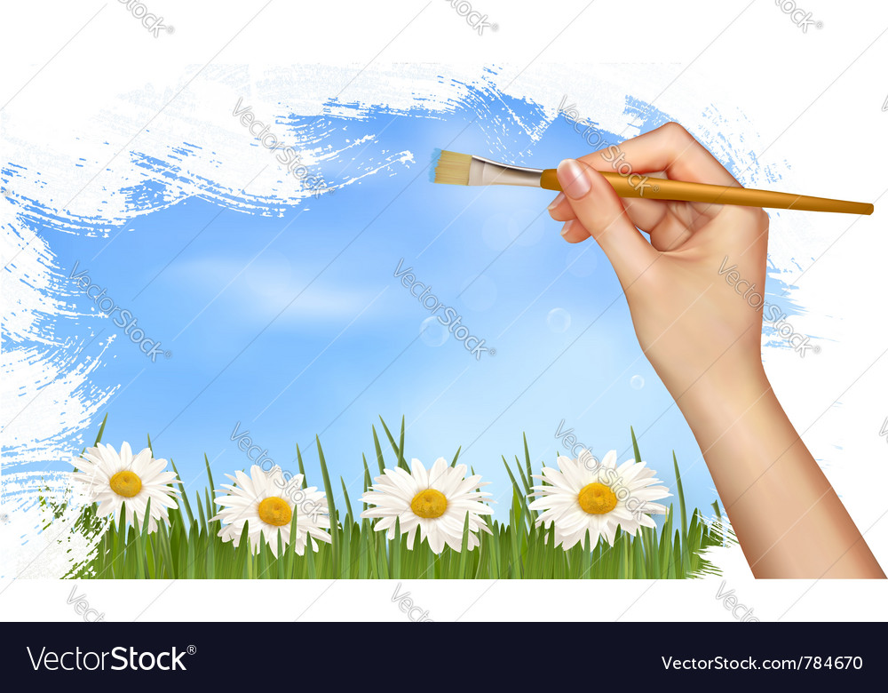 Natural painting background