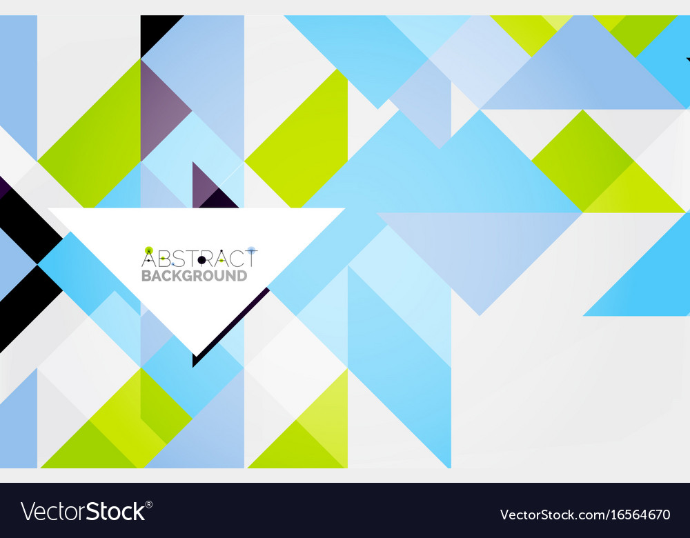 Triangle pattern design background