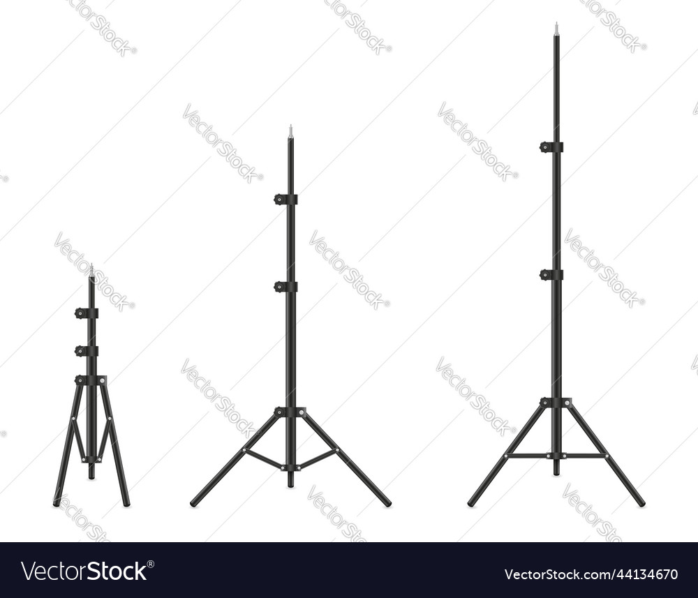 Tripod for flash and softbox in a photo studio