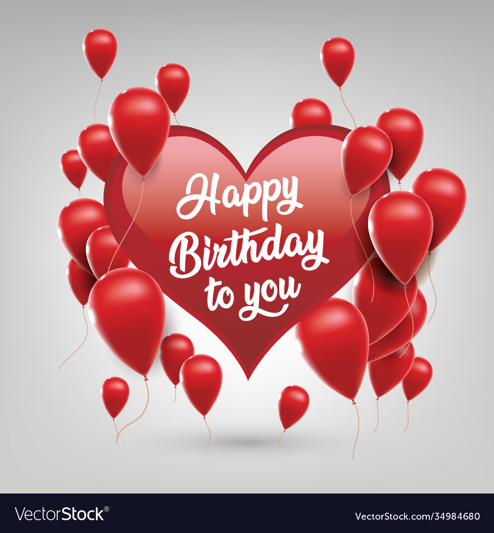 happy birthday logo for love