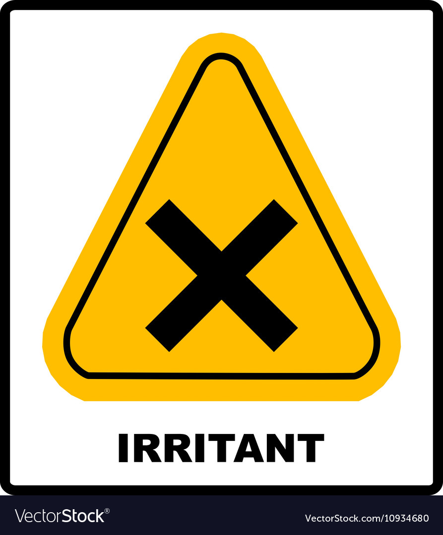 Irritant Safety Symbol