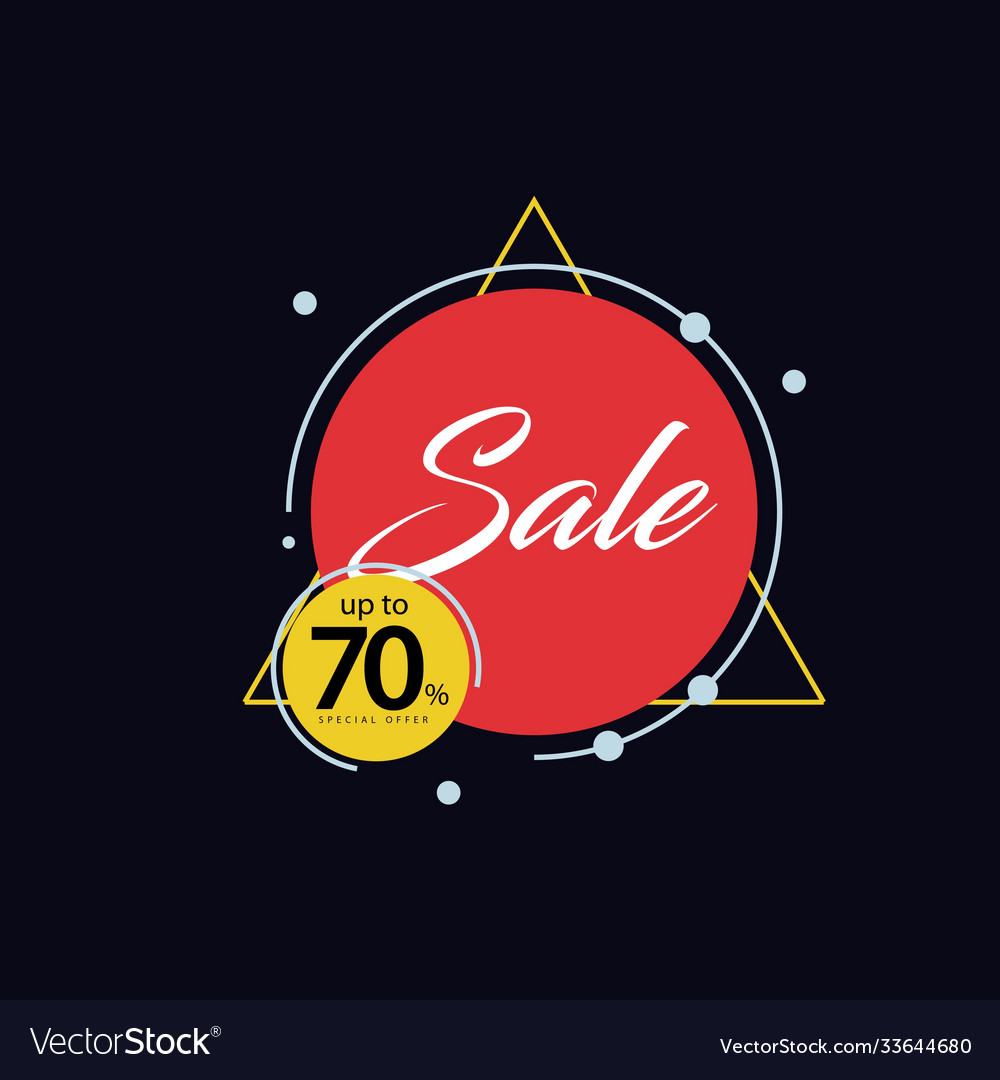 Sale up to 70 template design