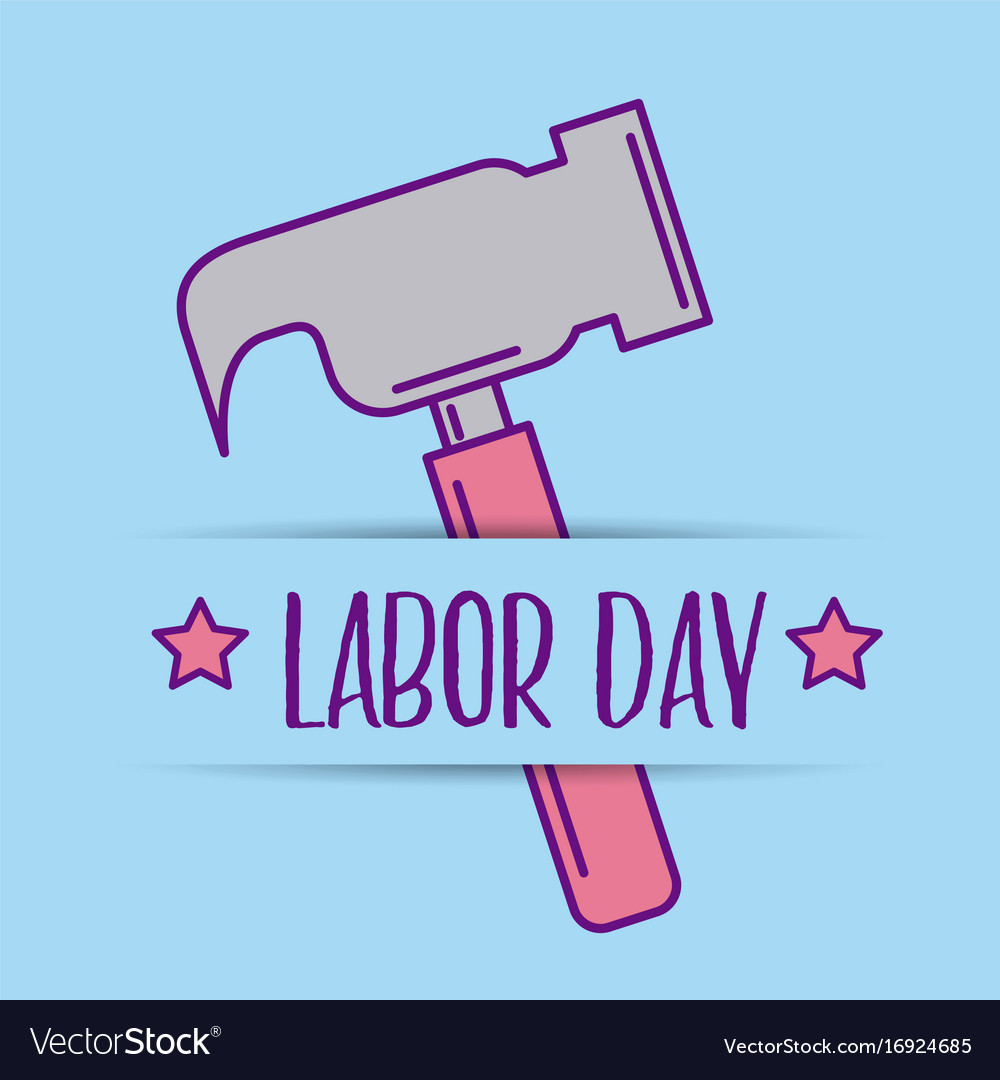 Labor day job Royalty Free Vector Image - VectorStock