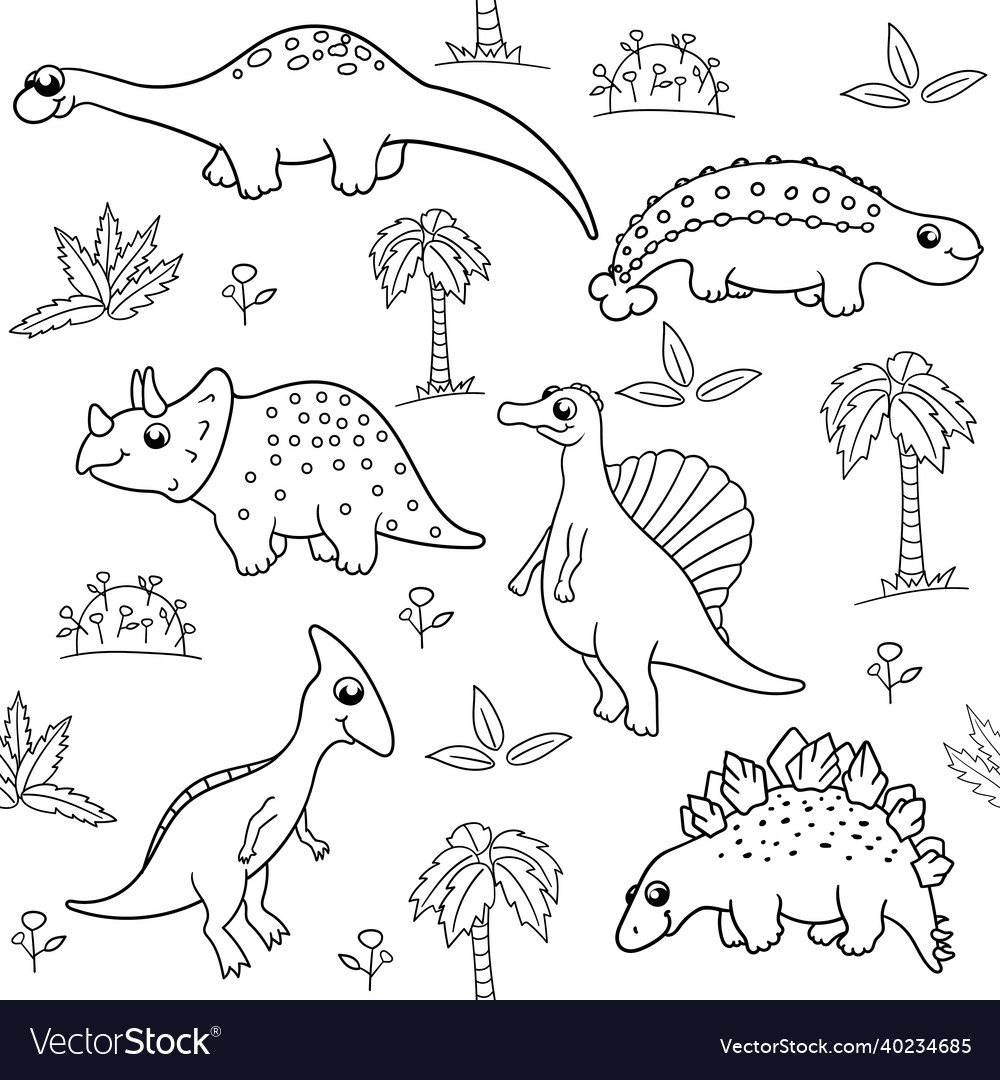 Seamless pattern in black and white Royalty Free Vector