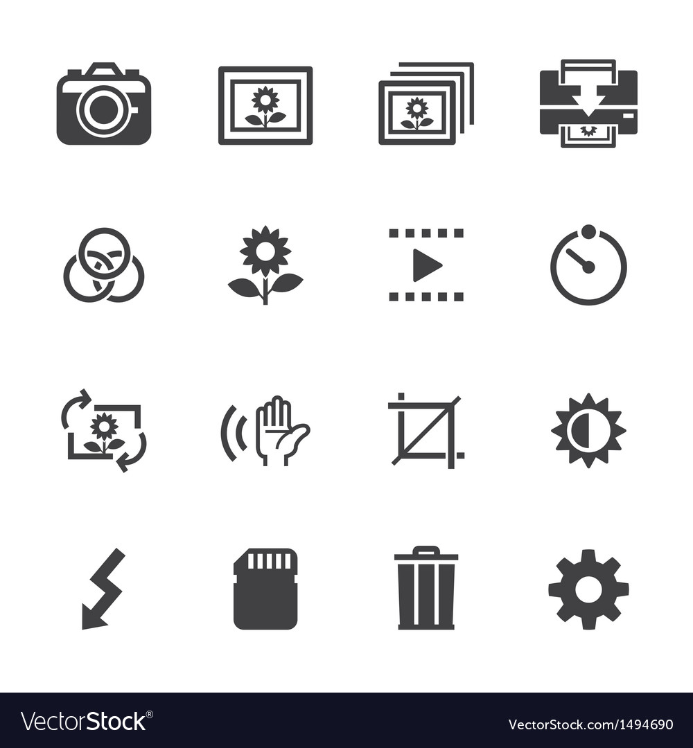 Camera Function Icons