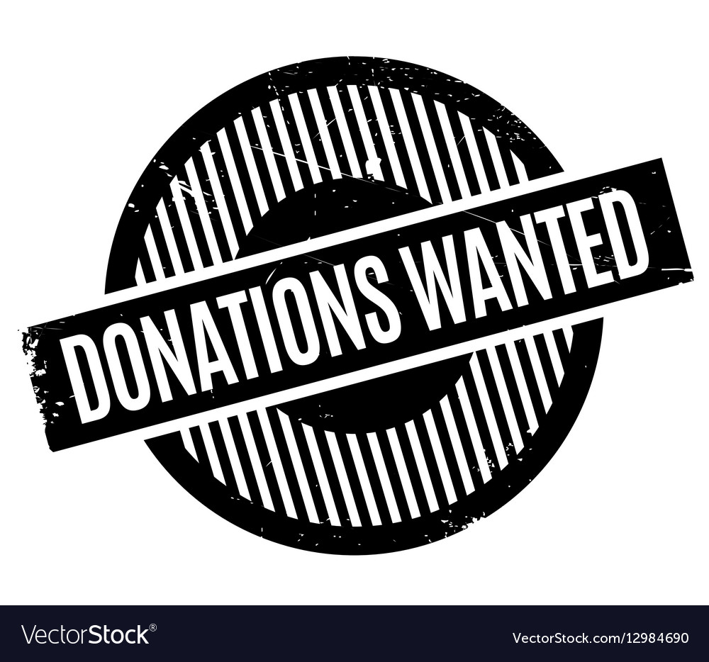 Please Donate rubber stamp Stock Vector by ©lkeskinen0 125863410