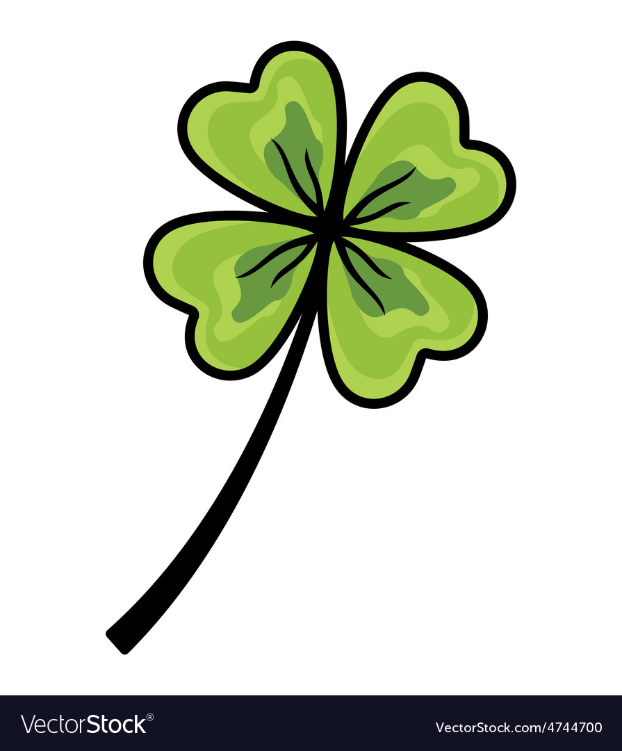 Clover heart resize Royalty Free Vector Image VectorStock
