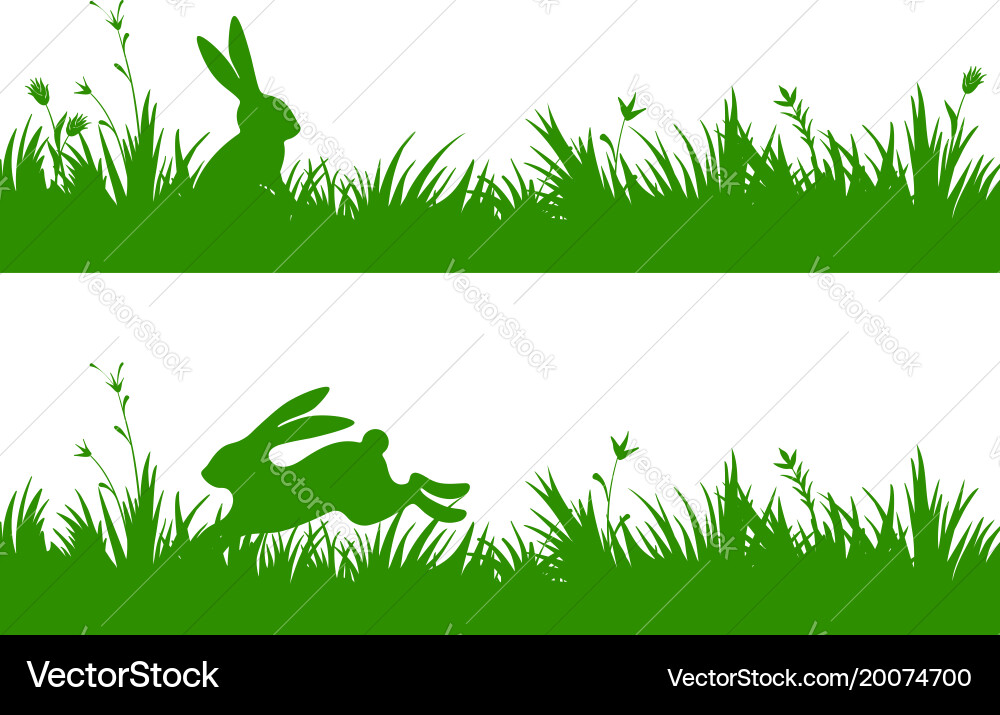 Easter design elements set Royalty Free Vector Image