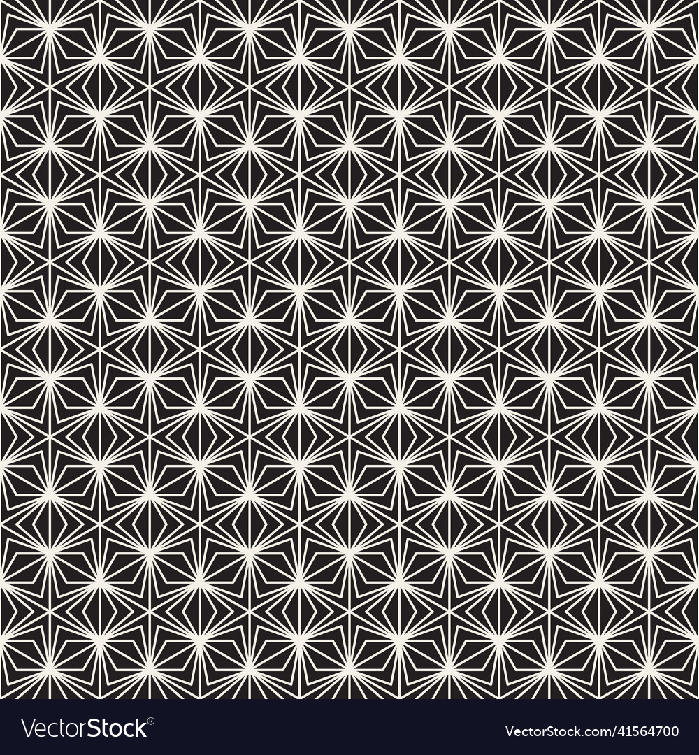 Seamless pattern repeating geometric elements vector image Seamless pattern repeating geometric elements